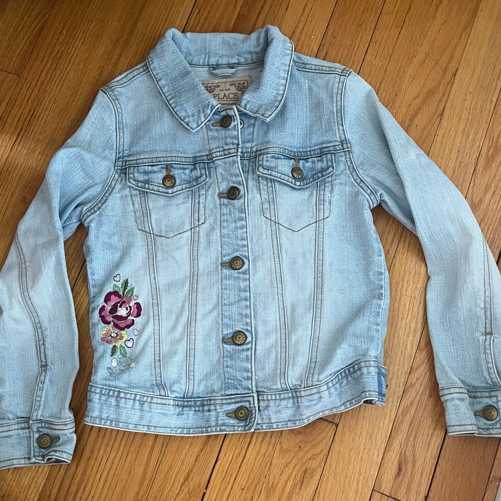 The Children's Place Light Blue Denim Jacket